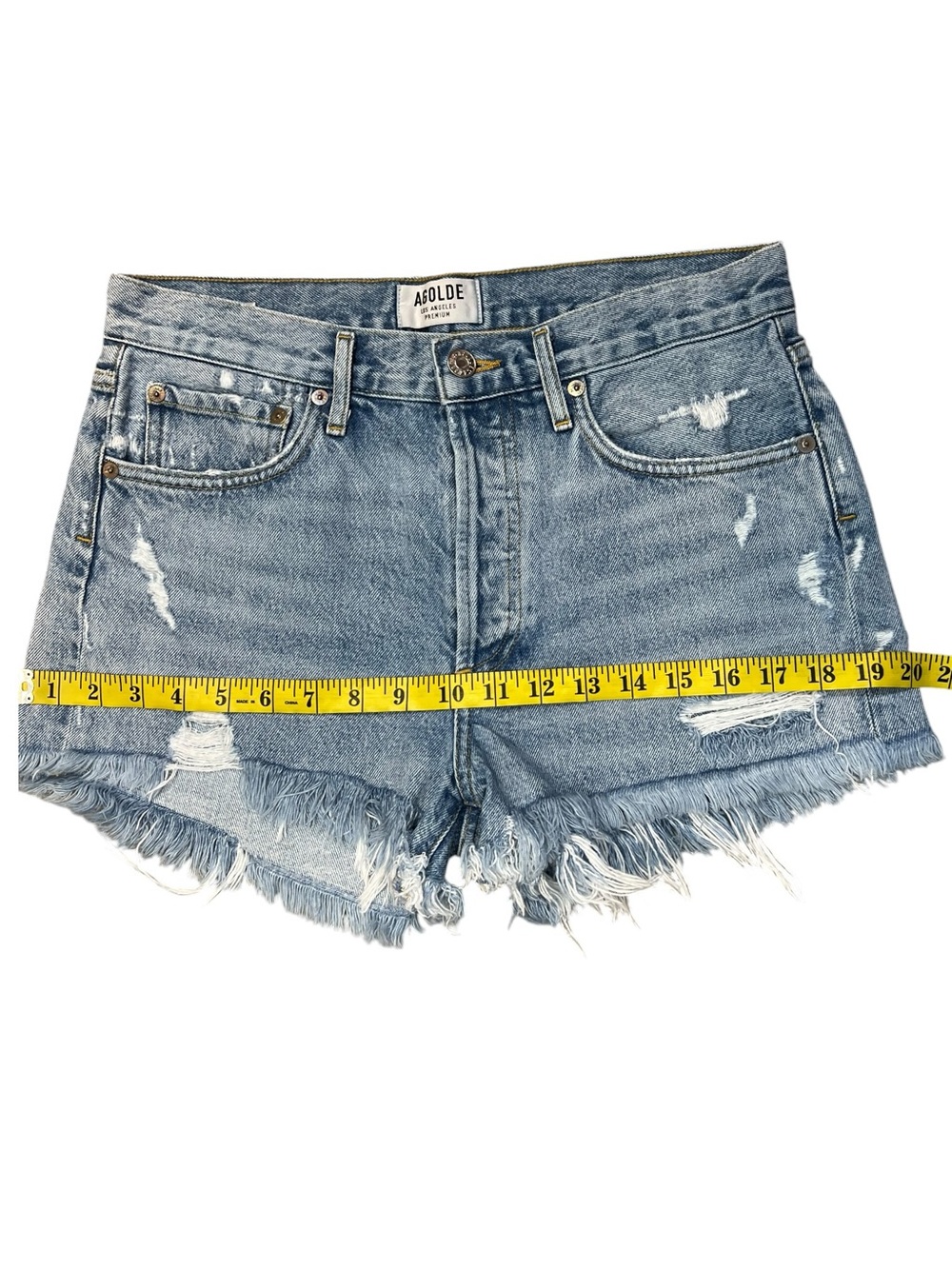 Agolde PARKER‎ VINTAGE CUT OFF SHORT IN SWAPMEET - Picture 14 of 16